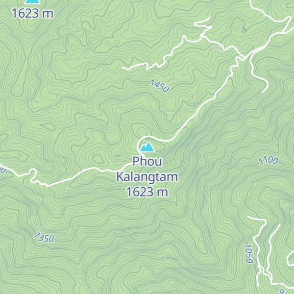 Map of Phou Kalangtam