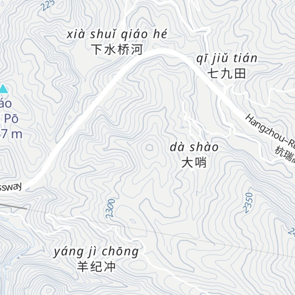 Map of Jì Tiānshān