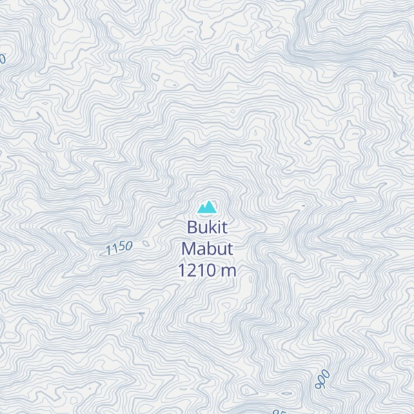 Map of Bukit Mabut
