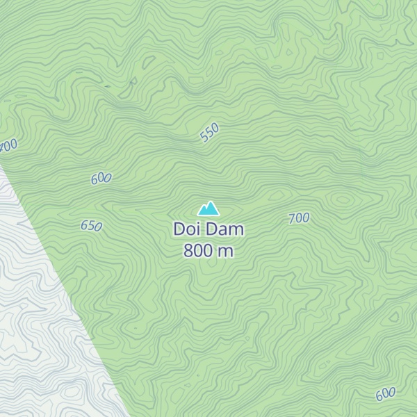 Map of Doi Dam