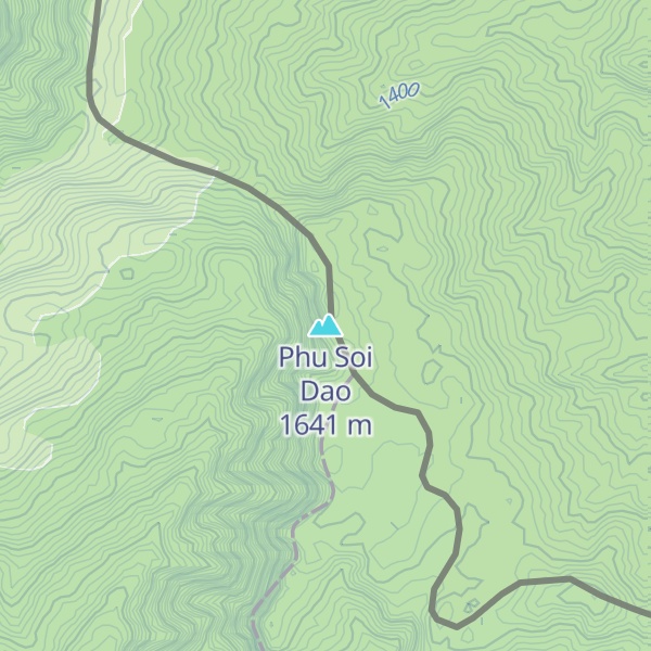 Map of Phu Soi Dao