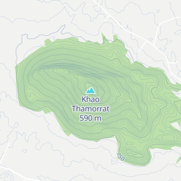 Map of Khao Thamorrat