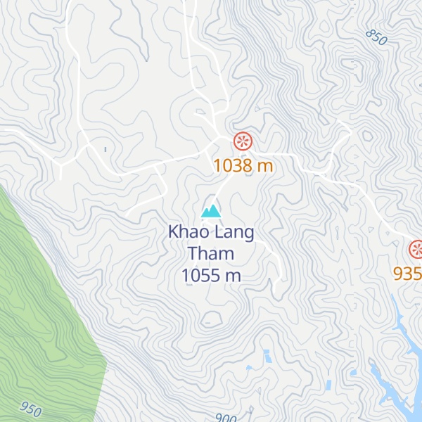 Map of Khao Lang Tham