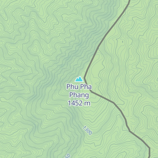 Map of Phu Pha Phang