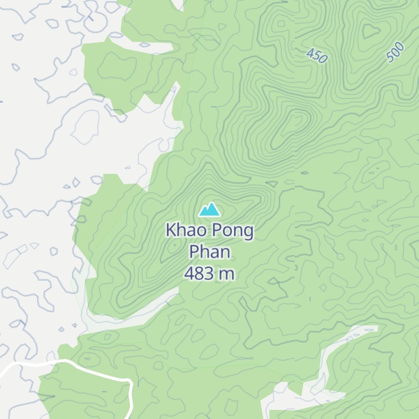 Map of Khao Pong Phan