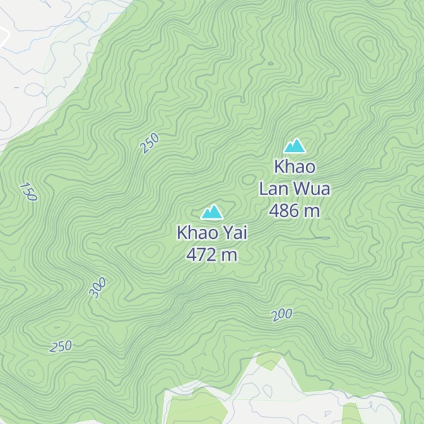 Map of Khao Yai