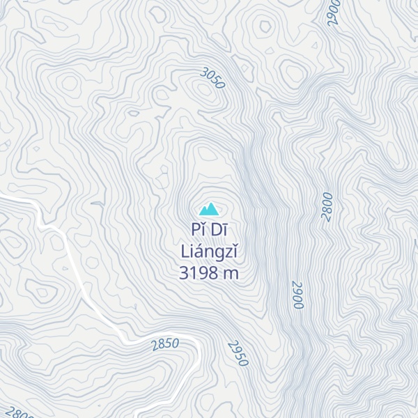 Map of Pǐ Dī Liángzǐ