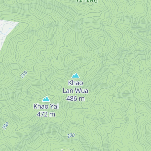 Map of Khao Lan Wua