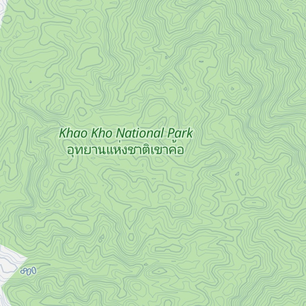 Map of Khao Yai