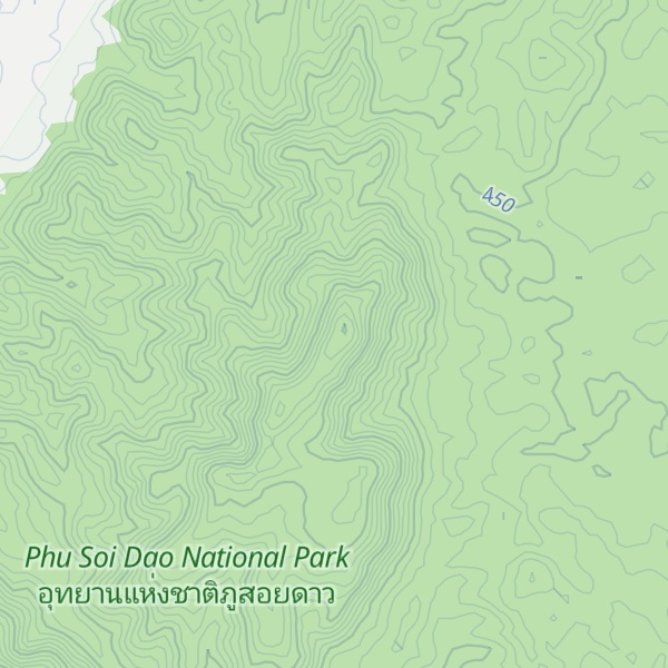 Map of Phu Thong Haeng