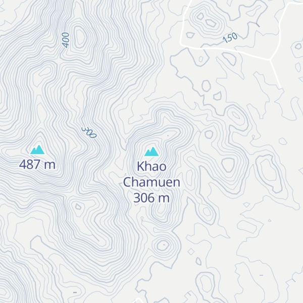 Map of Khao Chamuen