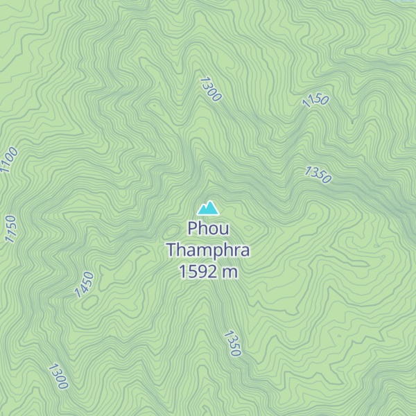 Map of Phou Thamphra