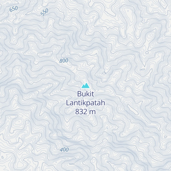 Map of Bukit Lantikpatah