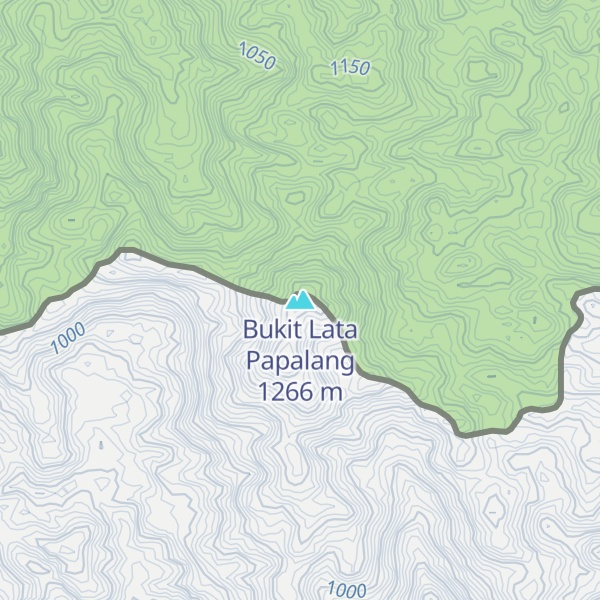 Map of Bukit Lata Papalang