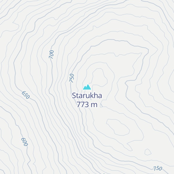 Map of Starukha