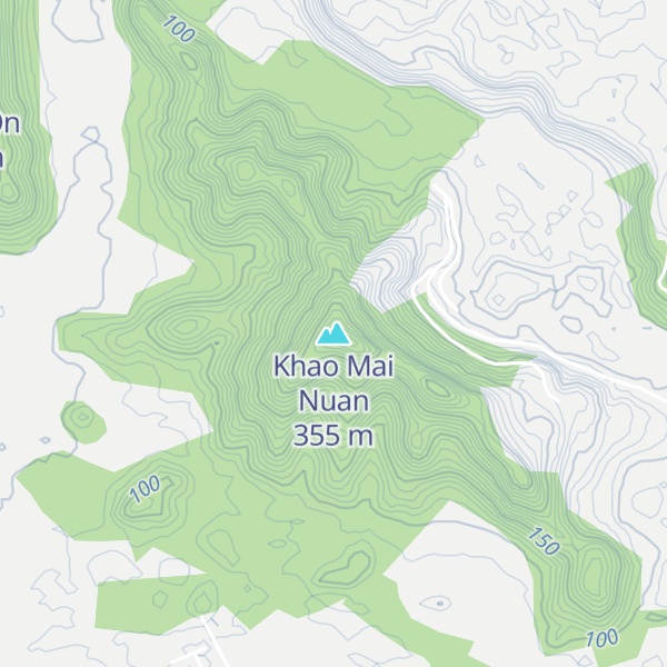 Map of Khao Mai Nuan