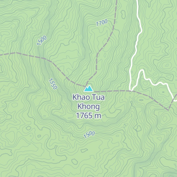 Map of Khao Tua Khong