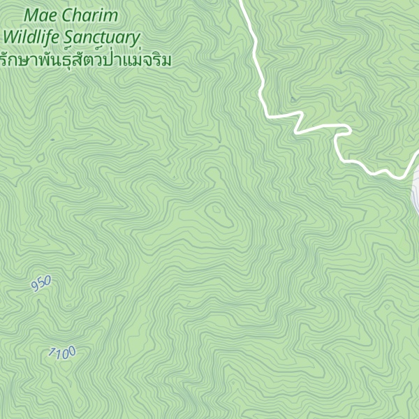 Map of Doi Khun Huai Phai