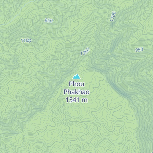 Map of Phou Phakhao