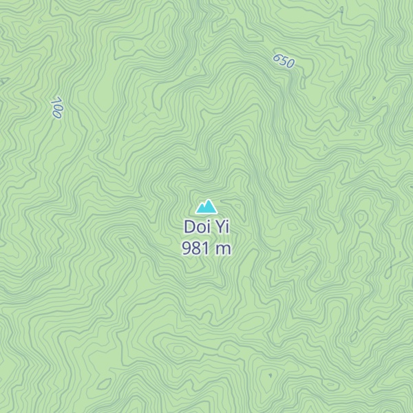 Map of Doi Yi