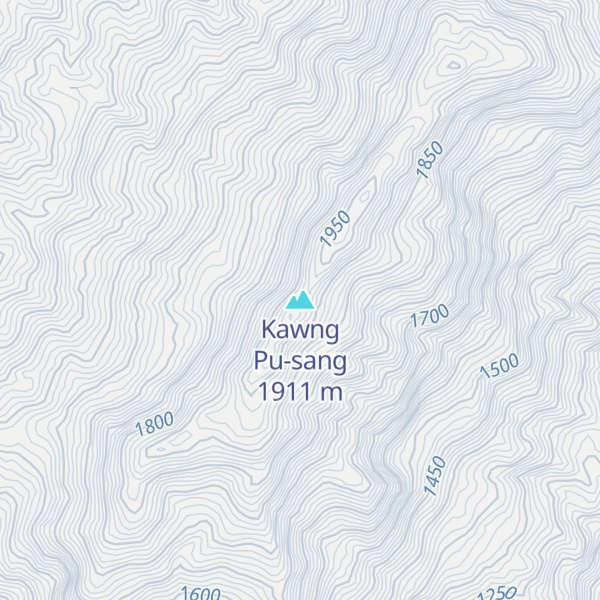 Map of Kawng Pu-sang