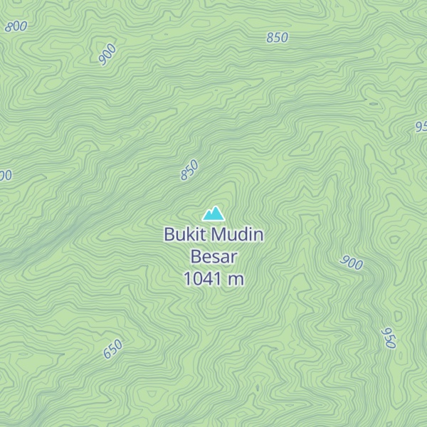 Map of Bukit Mudin Besar