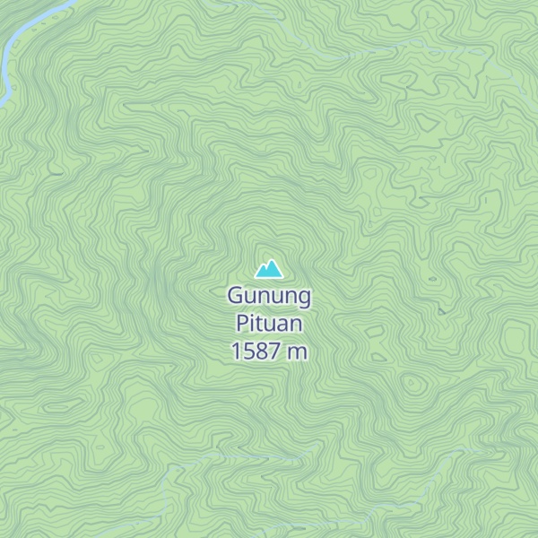 Map of Gunung Pituan