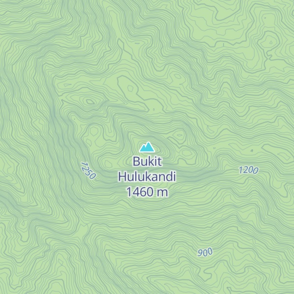 Map of Bukit Hulukandi