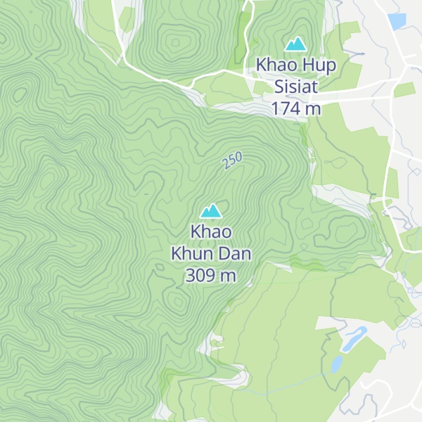 Map of Khao Khun Dan