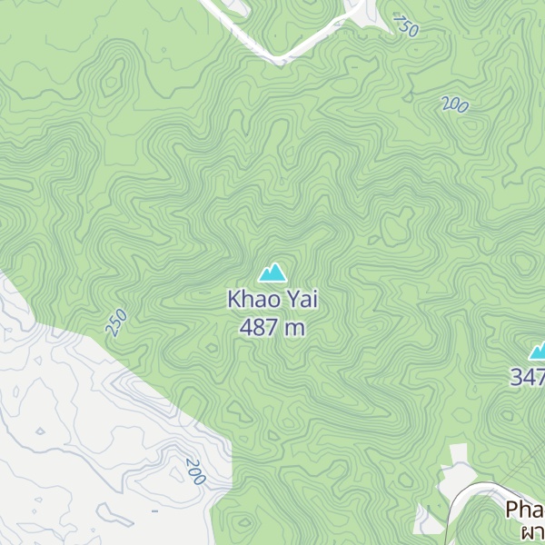 Map of Khao Yai