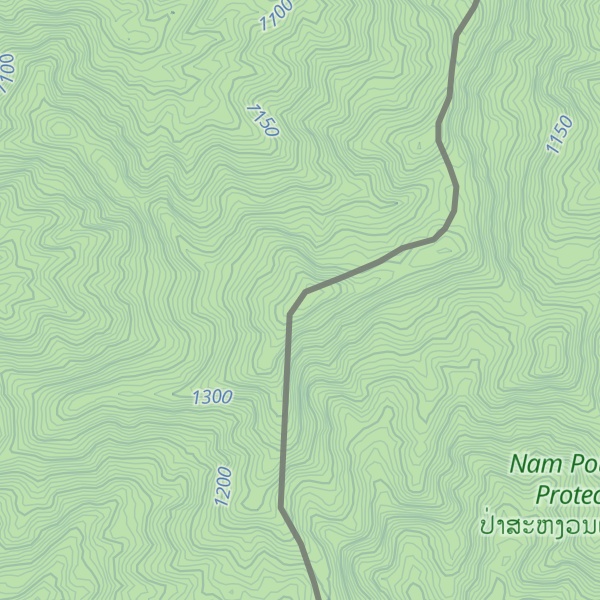 Map of Doi Phu Lak Muen