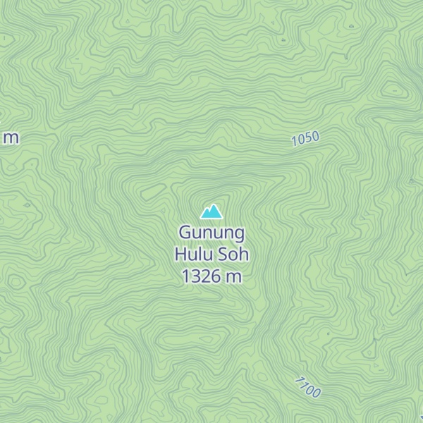 Map of Gunung Hulu Soh