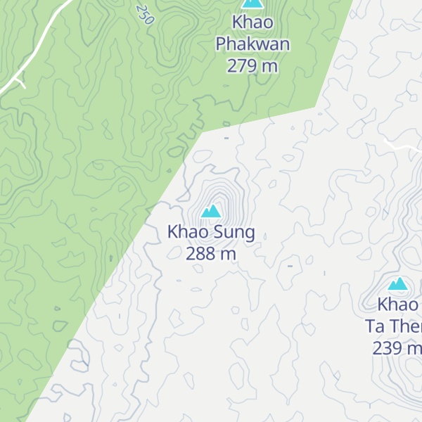Map of Khao Sung