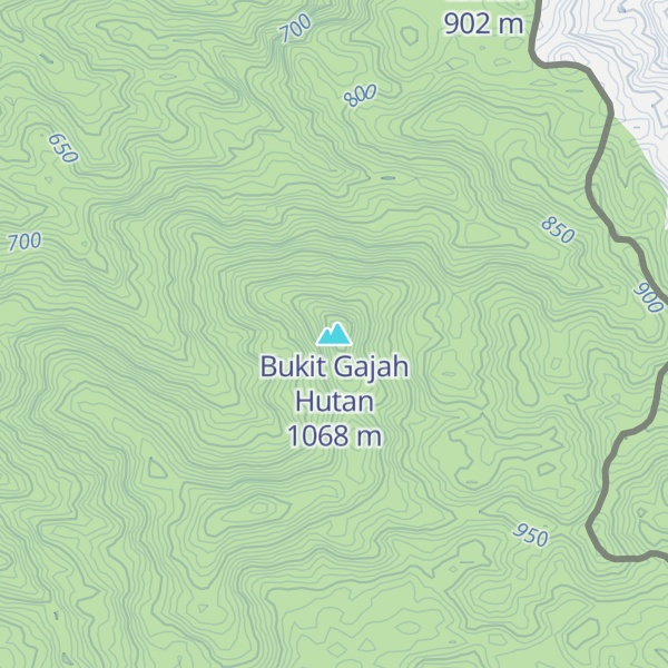 Map of Bukit Gajah Hutan