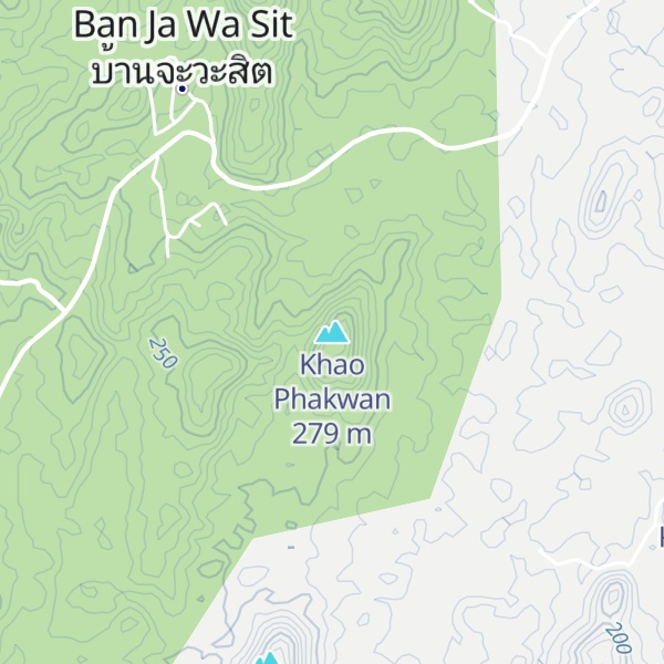 Map of Khao Phakwan