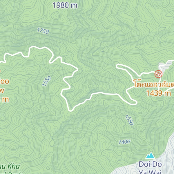 Map of Doi Pa Kha