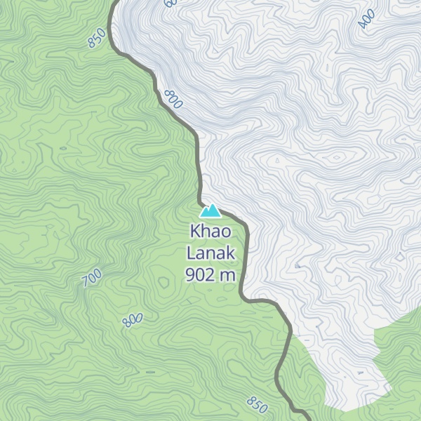 Map of Khao Lanak