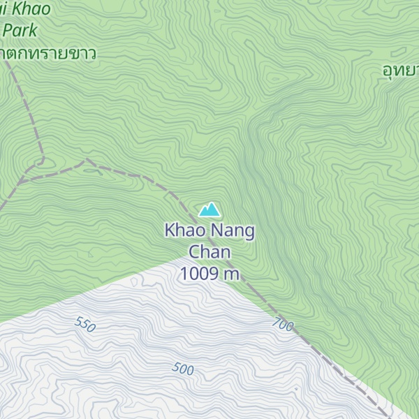 Map of Khao Nang Chan