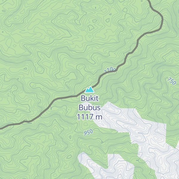 Map of Bukit Bubus