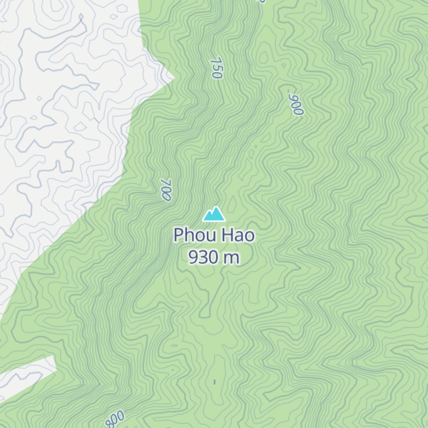 Map of Phou Hao