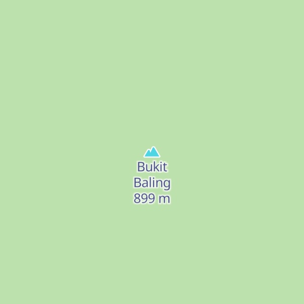 Map of Bukit Baling