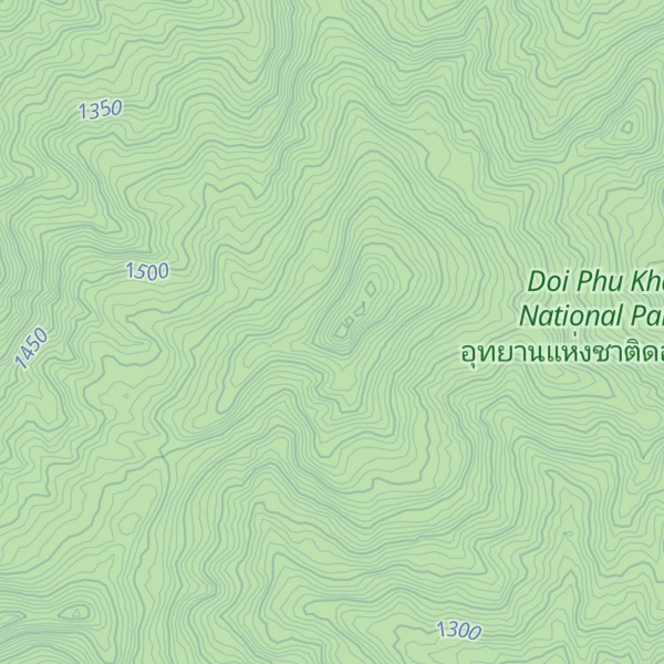 Map of Doi Pang Kop Tai