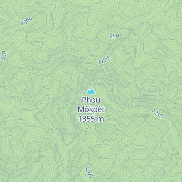 Map of Phou Môkpèt