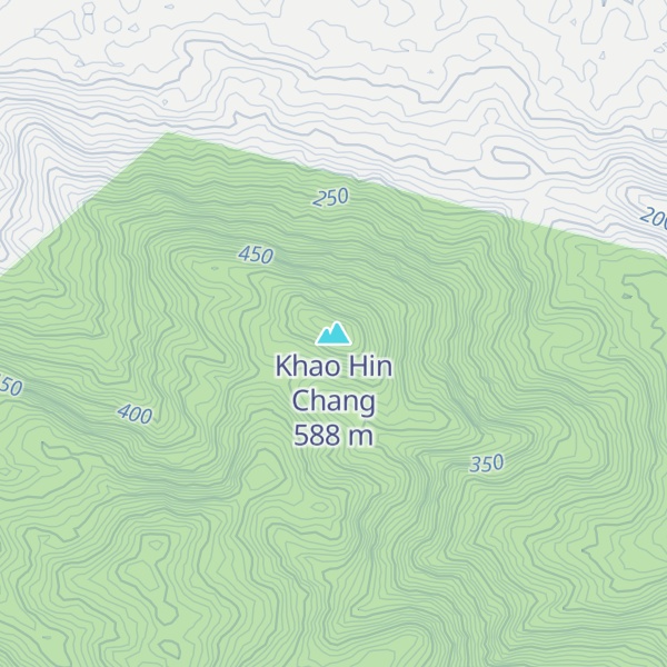 Map of Khao Hin Chang