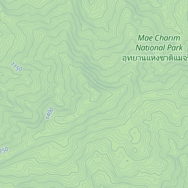 Map of Doi Khun Lan