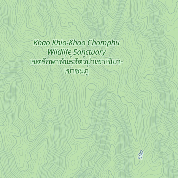 Map of Khao Chomphu