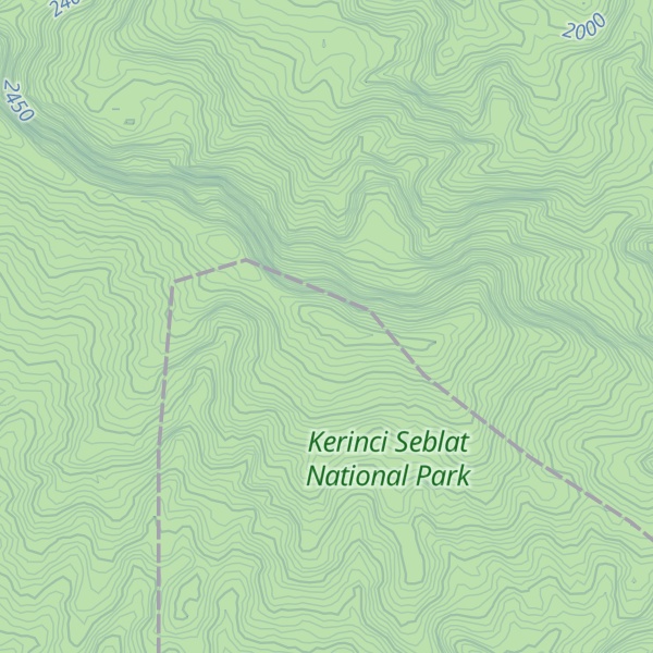 Map of Gunung Patah Sembilan