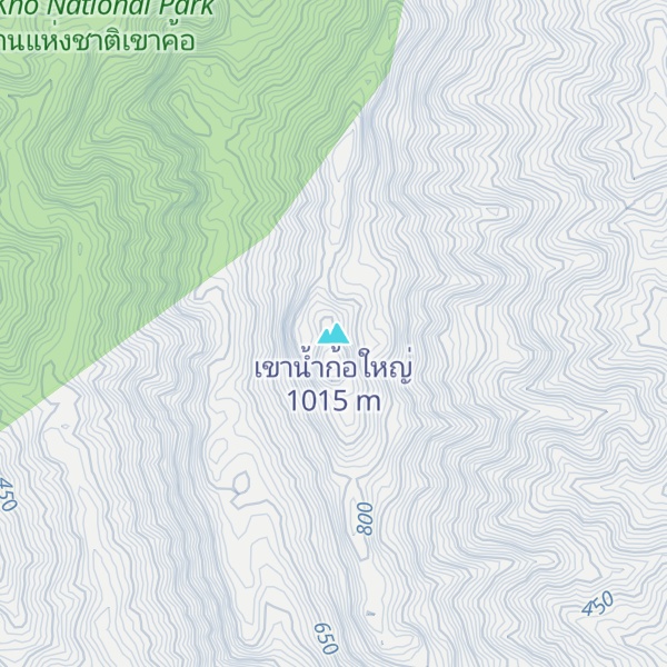 Map of เขาน้ำก้อใหญ่