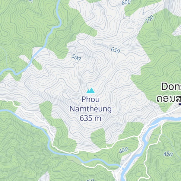 Map of Phou Namtheung