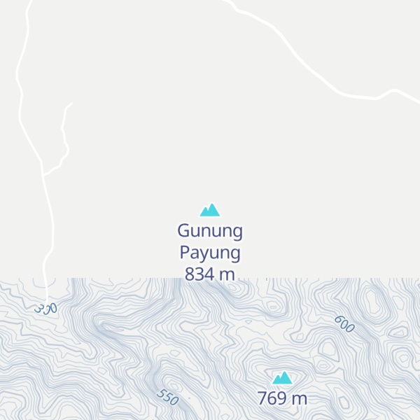 Map of Gunung Payung